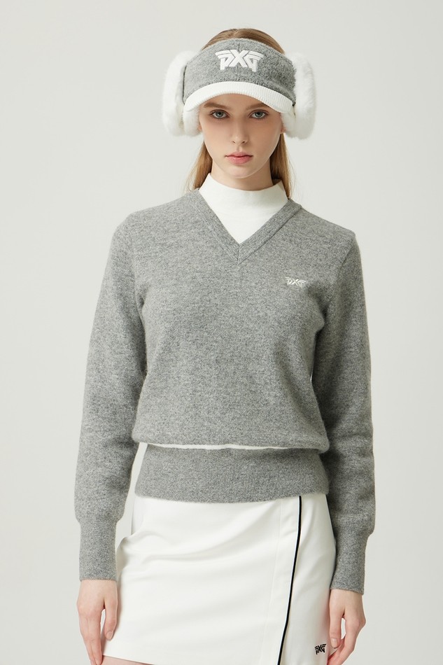 WOMEN WINTER WINDPROOF COLOR POINT SWEATER