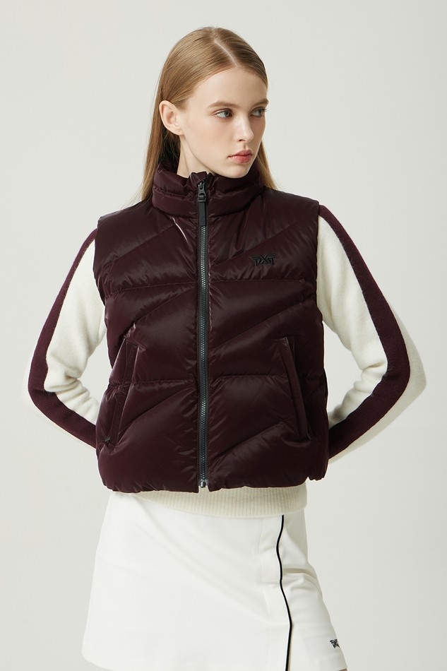 WOMEN WINTER PUFFER DOWN VEST