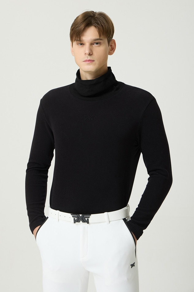 WINTER WARMER POINT COLLAR LONG-SLEEVE