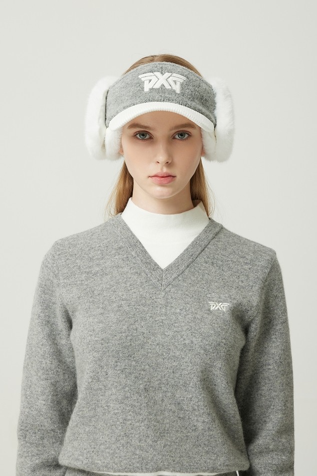 WOMEN WINTER FUR VISOR