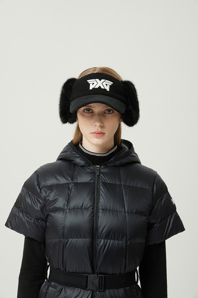 WOMEN WINTER FUR VISOR