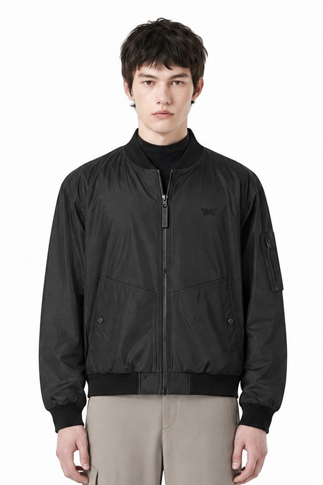 MEN GENO MA-1 JACKET PKFCM610321 BLACK 상품 이미지 1