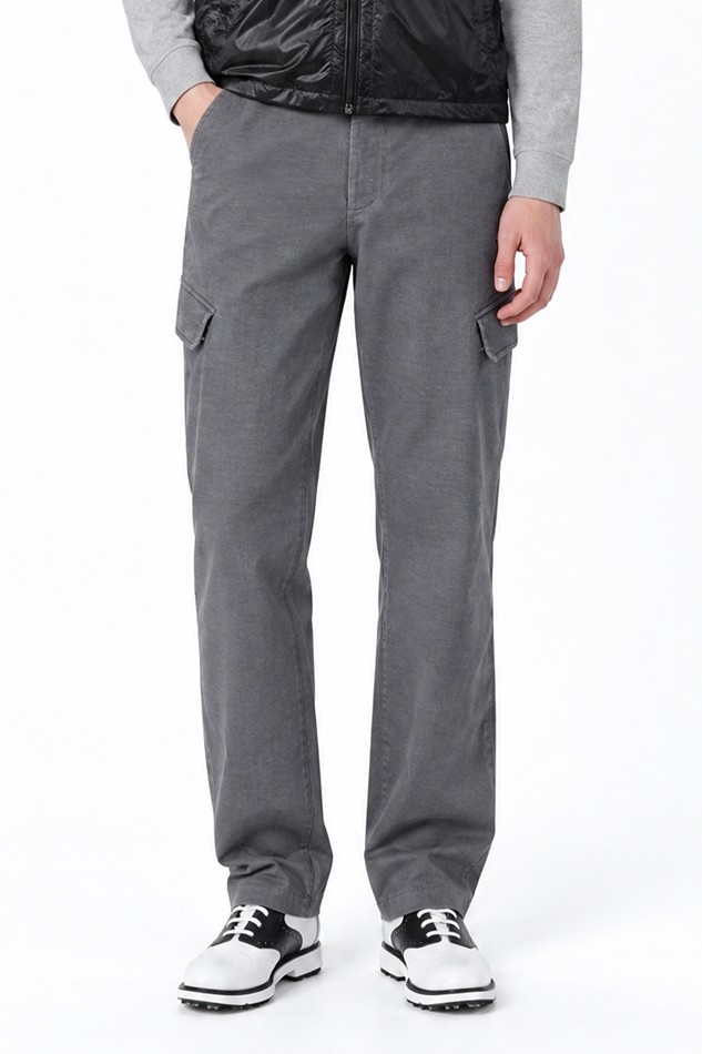MEN DYEING SEMI-TAPERED FIT PANTS PKFPM510711 L/GREY 상품 이미지 1