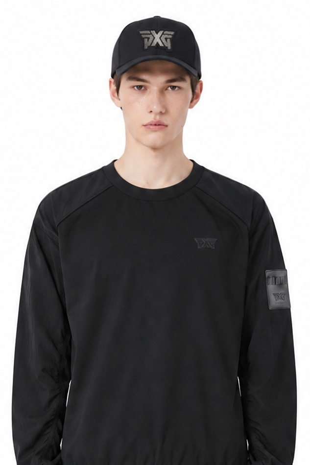 PXG LOGO PATCH CAP PKFPU851121 BLACK 상품 이미지 1