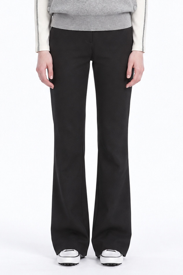 WOMEN BOOTCUT PANTS PKFPW510421 BLACK 상품 이미지 1