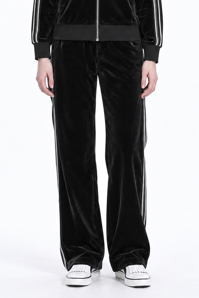 WOMEN JERSEY SET-UP PANTS PKFPW510621 BLACK 상품 이미지 1
