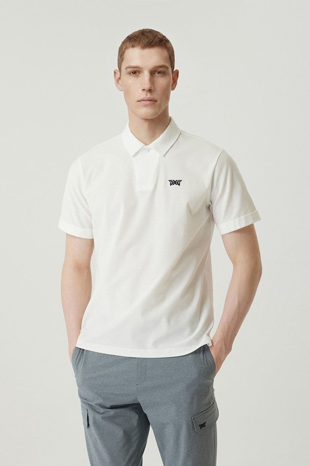 MEN NEW SHAPE COLLAR SHORT SLEEVE