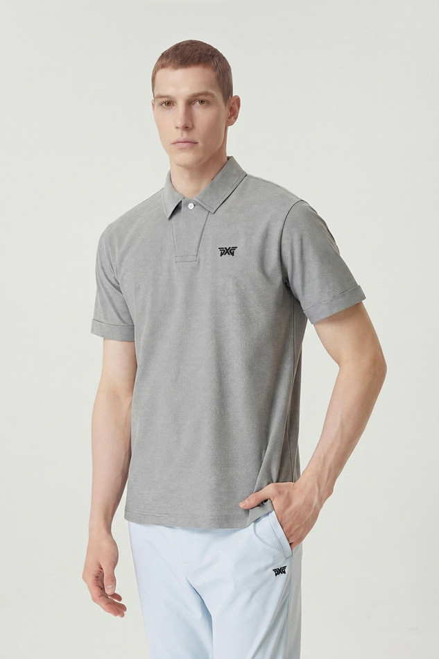 MEN NEW SHAPE COLLAR SHORT SLEEVE