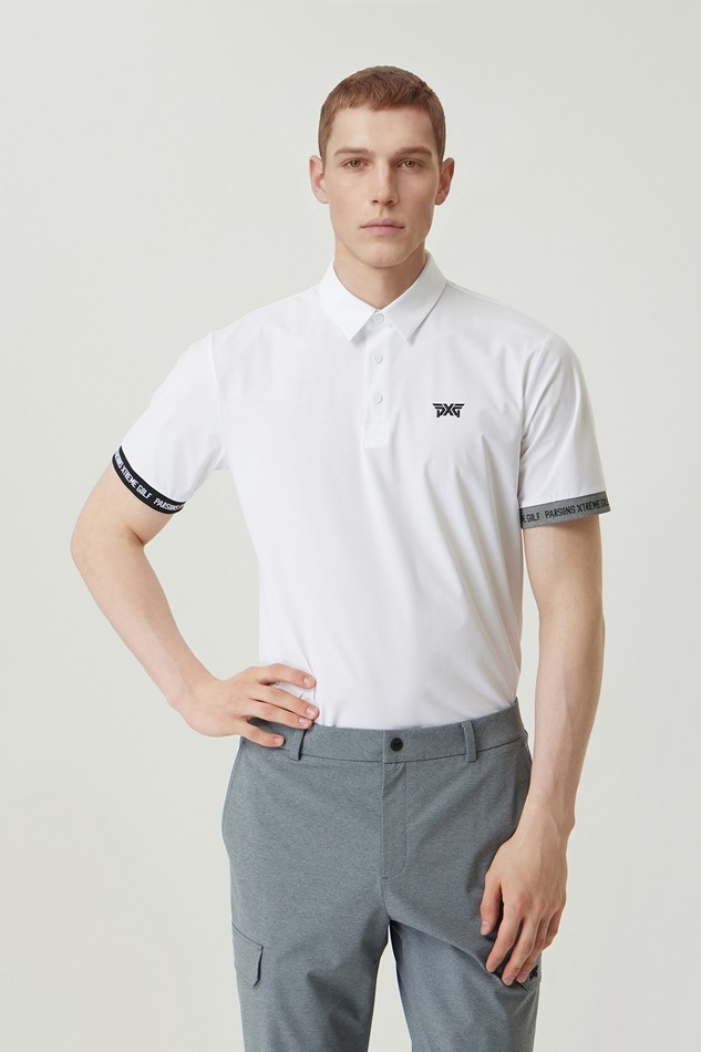 MNS COLOR CONTRAST POINT COLLAR SHORT SLEEVE