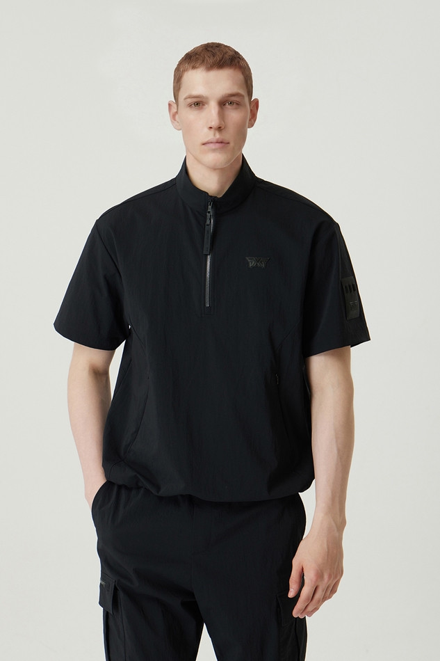 MEN SHORT SLEEVE ANORAK JACKET