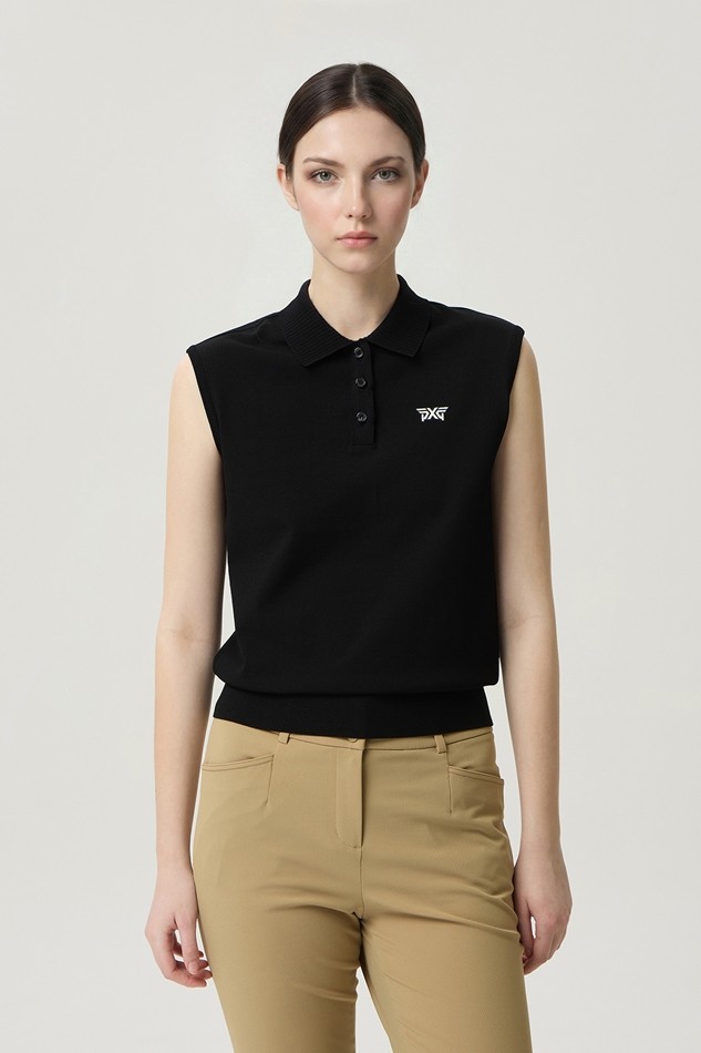 WOMEN NEW SILHOUETTE KNIT SLEEVELESS