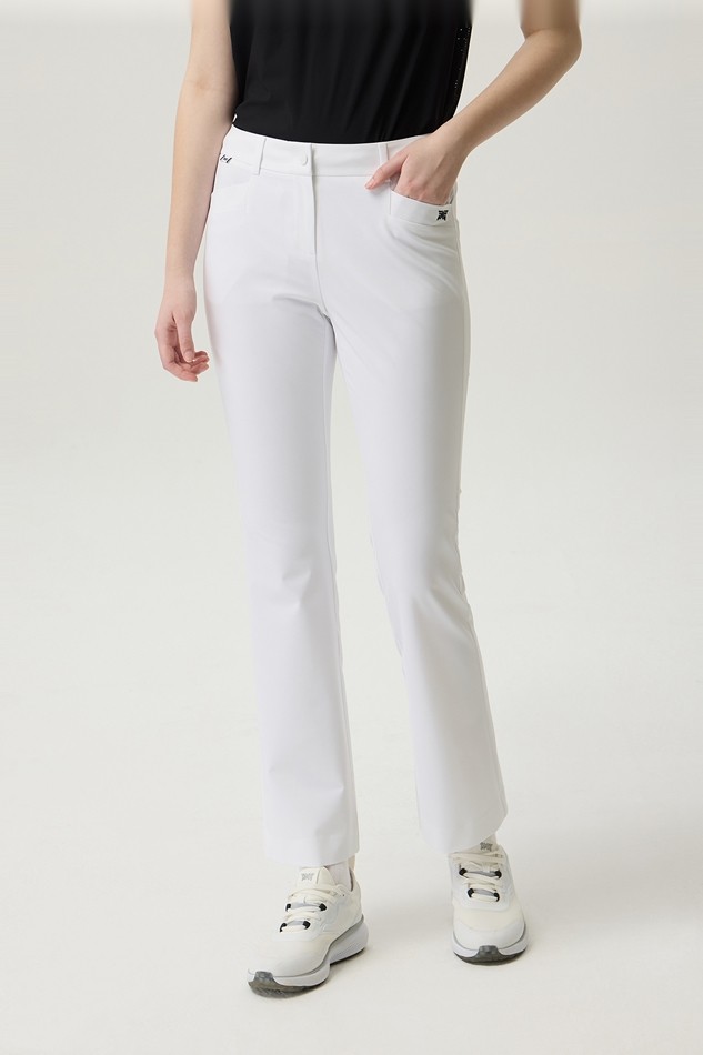 WOMEN SLIM BOOTS CUT PANTS