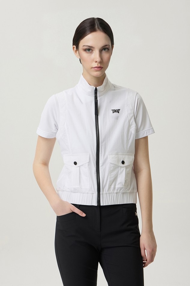 WOMEN WOVEN VEST