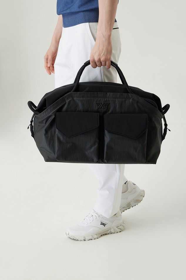 WAX-GLAZE BOSTON BAG