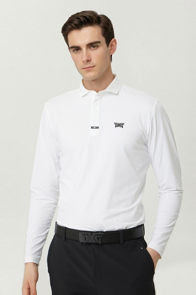 WOMEN BUTTON COLLAR LONG SLEEVE