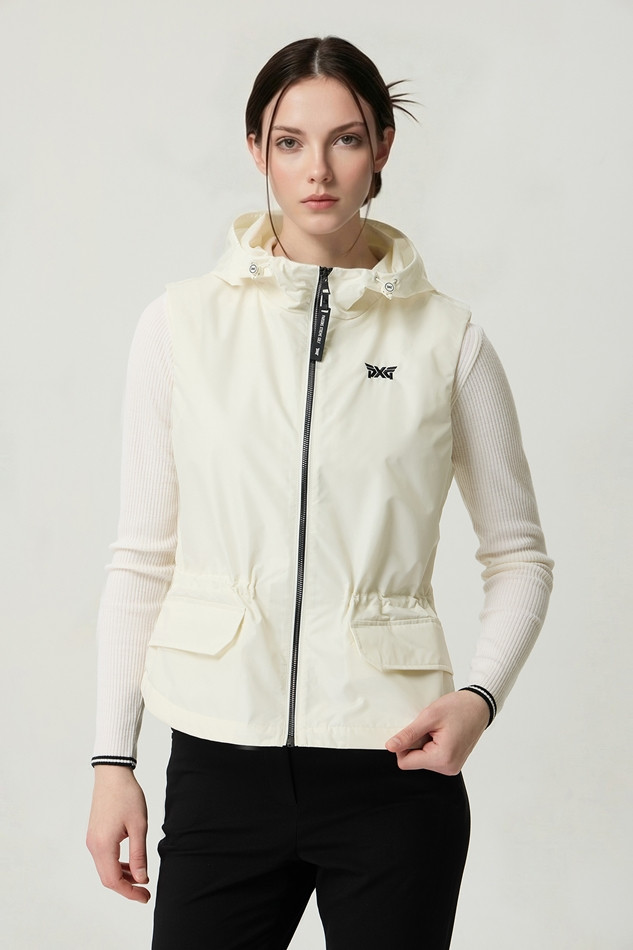 WOMEN WIND SWING WOVEN VEST