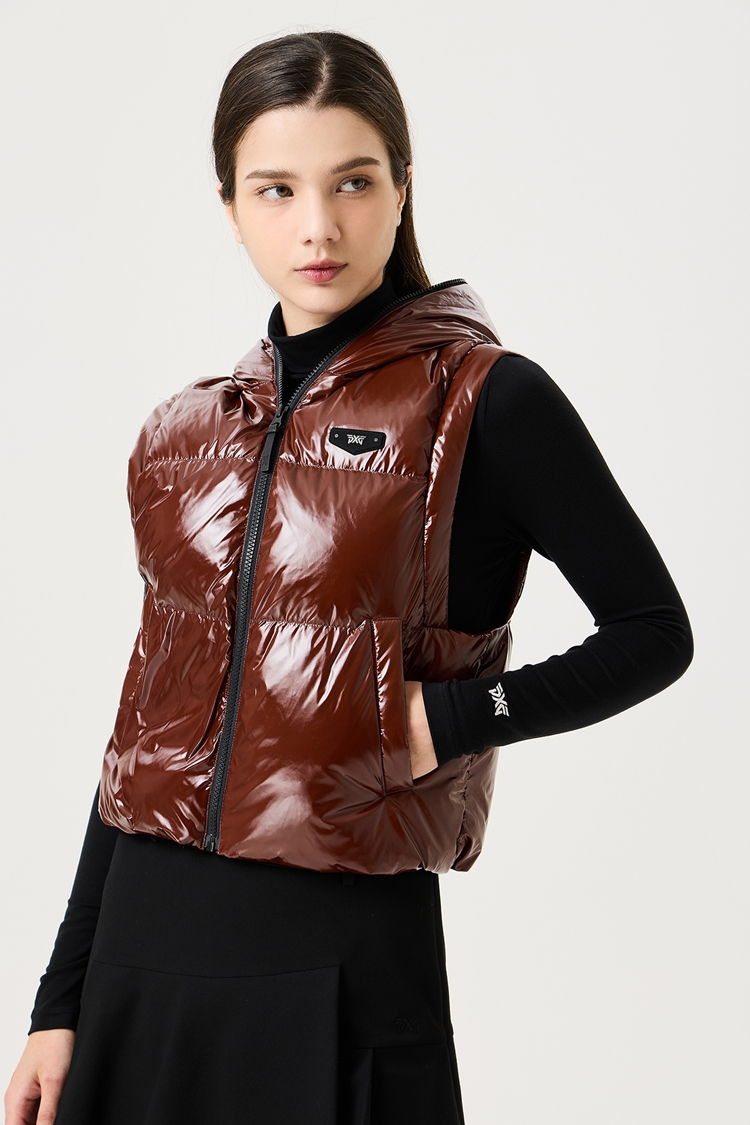 WOMEN WINTER PUFFER DOWN VEST