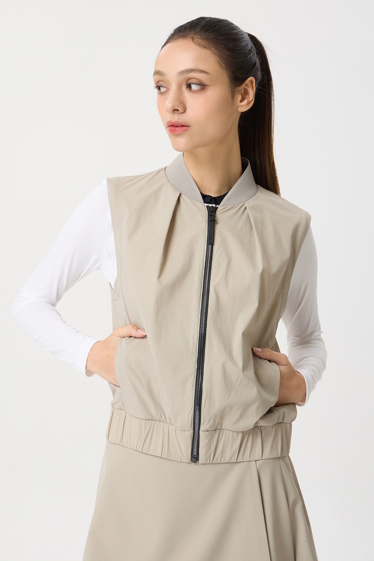 WOMENS SUMMER NEW SILHOUETTE WOVEN VEST
