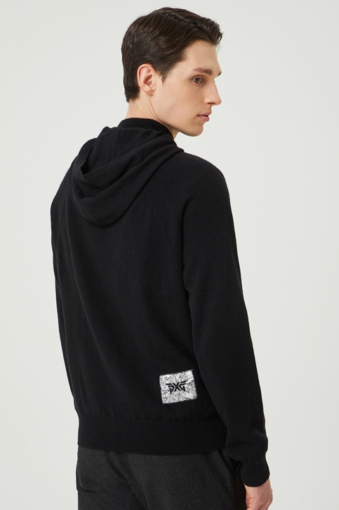 PXG X KJG WINTER HOODED FULL ZIP-UP SWEATER