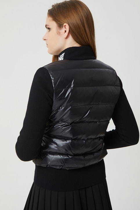 WOMEN WINTER HEAVY HYBRID KNIT DOWN JUMPER