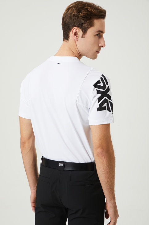 SUMMER BIG LOGO ROUOND NECK SHORT SLEEVE T-SHIRT