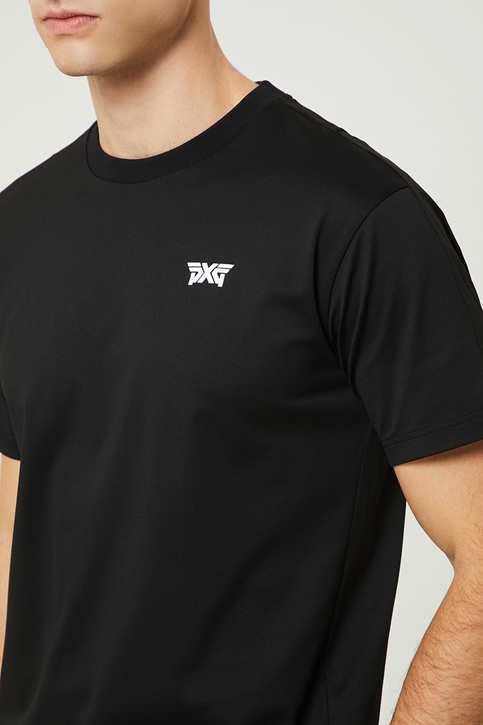 SUMMER BIG LOGO ROUOND NECK SHORT SLEEVE T-SHIRT