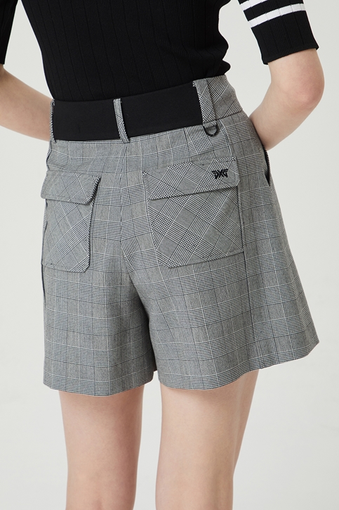 WOMEN SUMMER ONE TUCK SHORT PANTS