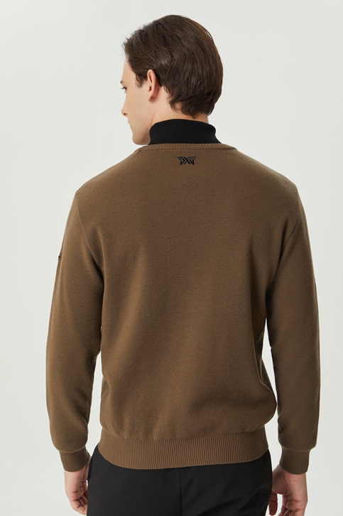 WT MOCK NECK WINDPROOF SWEATER