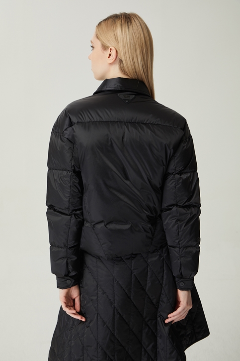 WT CASUAL COLLARED DOWN JUMPER