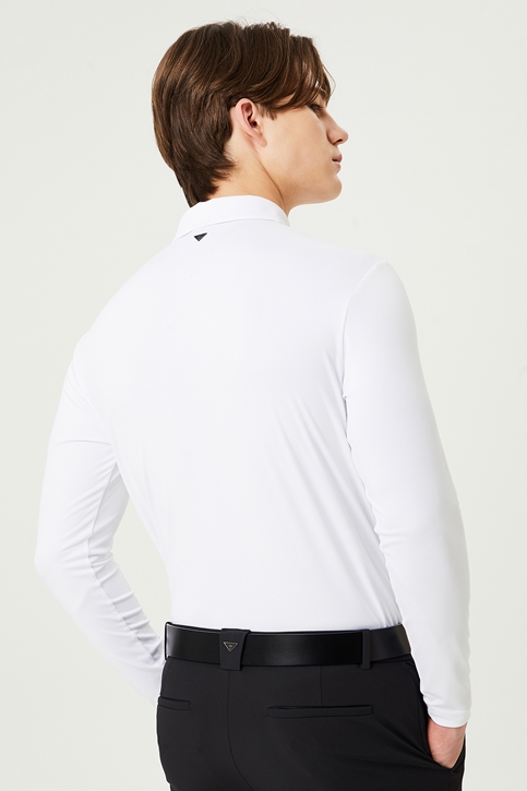 [손석구 착장] SHOULDER POINT COLLAR LS T-SHIRT