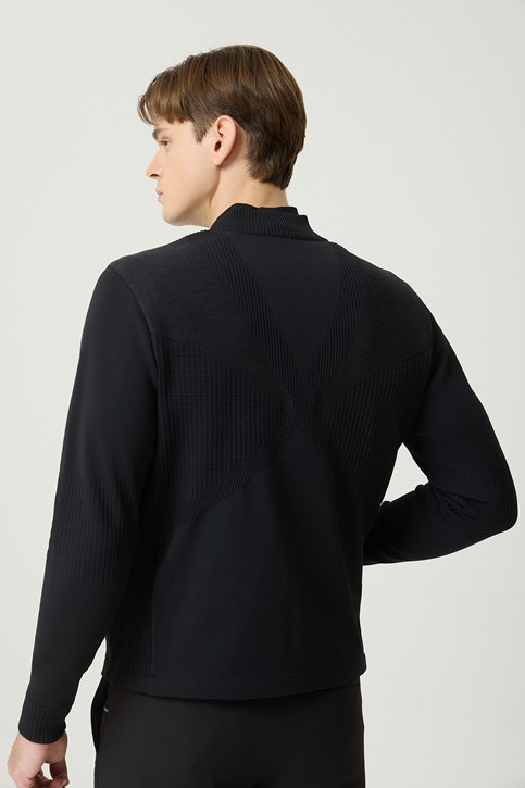 FULL ZIP-UP SWEATER