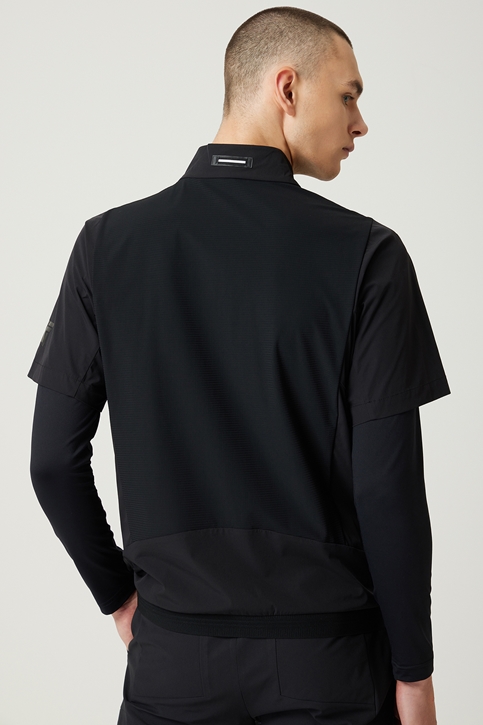 SHORT-SLEEVED SWING JACKET