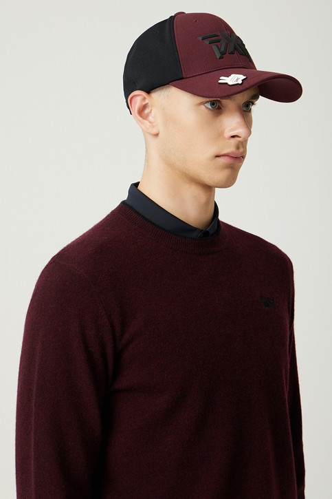 COLOR BLOCK BALL MARKER CAP