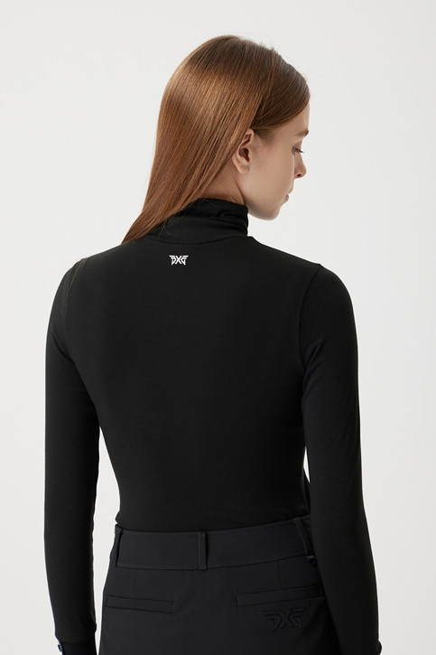 WOMEN MOCK NECK BASE LAYER LONG-SLEEVE