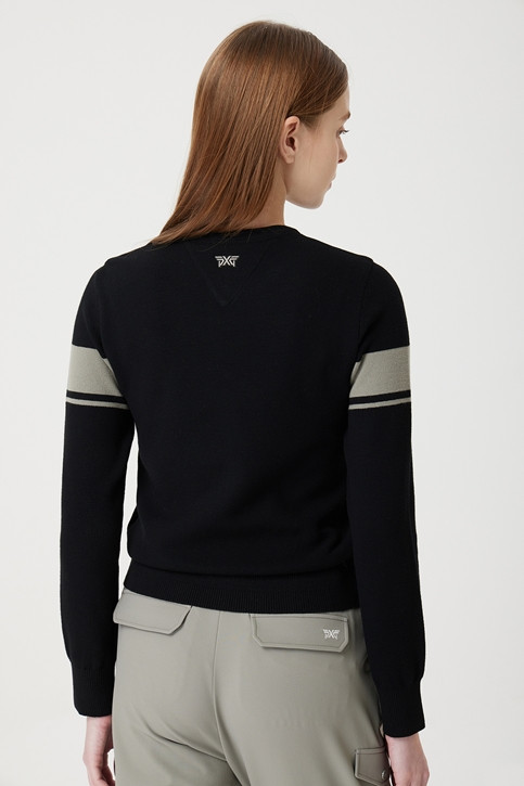 WOMEN LINE POINT SWEATER