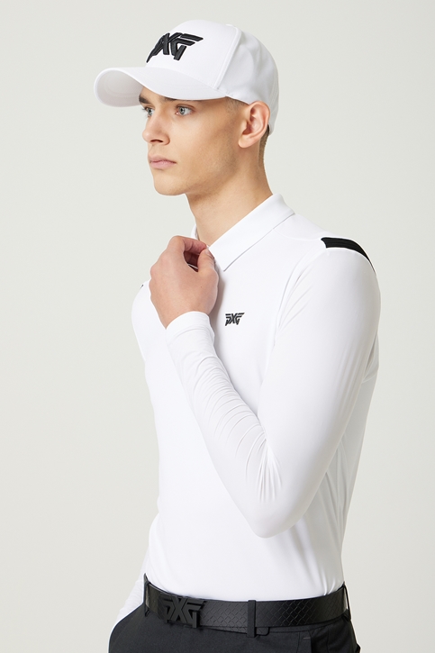 COOL SLEEVE COLLAR LONG-SLEEVE