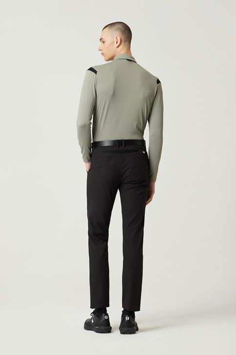 BAND POINT COLLAR LONG-SLEEVE