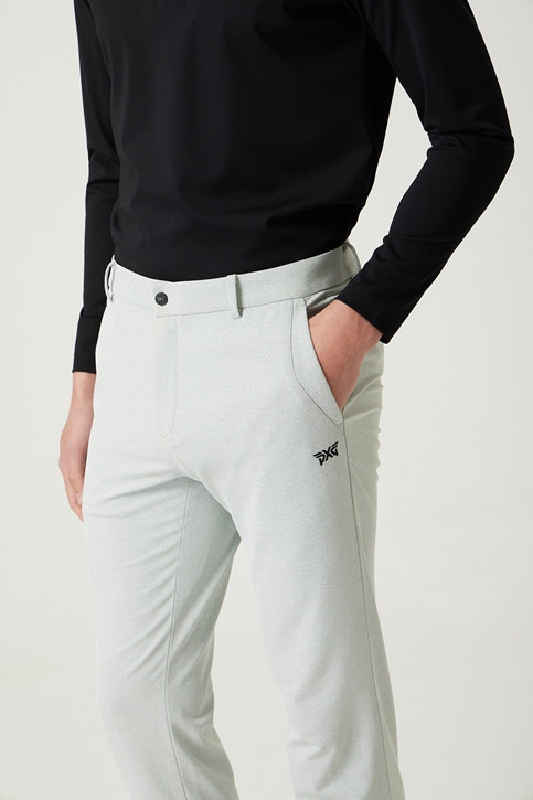 TWO-TONE COLOR POINT PANTS