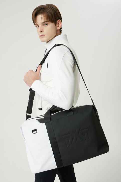 BLOCK TRIM BOSTON BAG