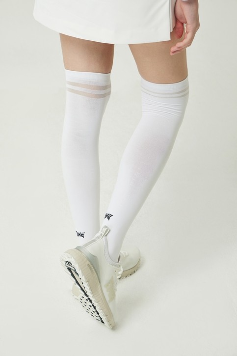 WOMEN SEE-THROUGH OVER THE KNEE