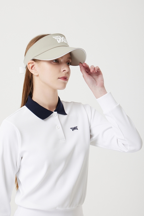 WOMEN BASIC RIBBON VISOR