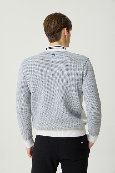 WINTER HALF ZIP-UP WINDPROOF SWEATER
