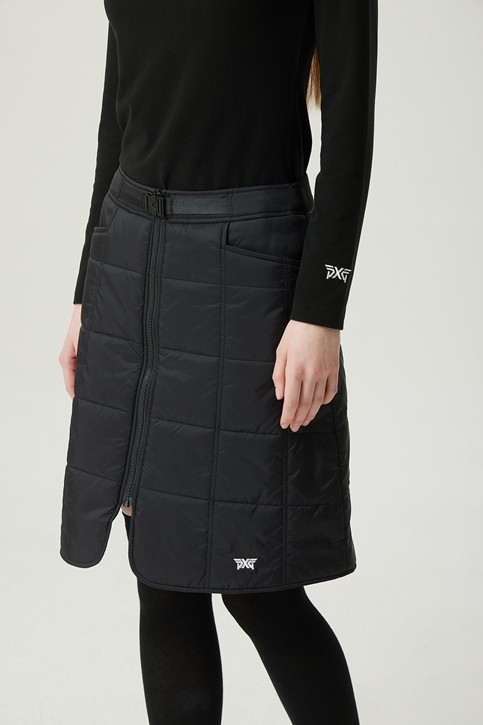 WOMEN WINTER BELT PADDED SKIRT