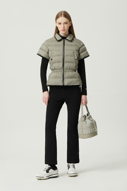 WOMEN WINTER PADDED BUCKET BAG