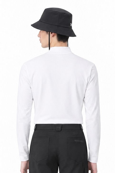 MEN ESSENTIAL BASELAYER LONG SLEEVE PKFPM110401 WHITE 상품 이미지 2