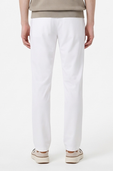 MEN ESSENTIAL STANDARD FIT PANTS PKFPM510201 WHITE 상품 이미지 2