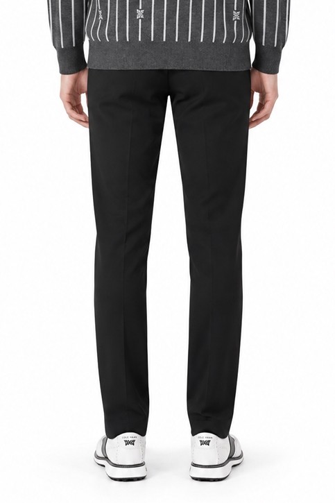 MEN ESSENTIAL STANDARD FIT PANTS PKFPM510221 BLACK 상품 이미지 2