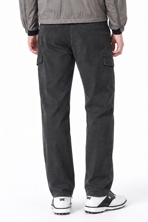 MEN DYEING SEMI-TAPERED FIT PANTS PKFPM510713 D/GREY 상품 이미지 2