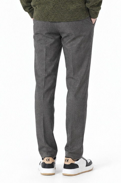 MEN WOOL STANDARD FIT PANTS PKFPM511012 M/GREY 상품 이미지 2