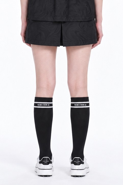 WOMEN DAMASKUS JQD SKIRT PKFPW560321 BLACK 상품 이미지 2
